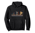 Motorcycle Evolution Shadow Biker Hoodie - Trendy Graphic Unisex - T-Shirt, Sweatshirt, Hoodie