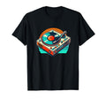 80S 90S Vinyl Record Player Turntable T-Shirt - Streetwear Style Unisex - T-Shirt, Sweatshirt, Hoodie