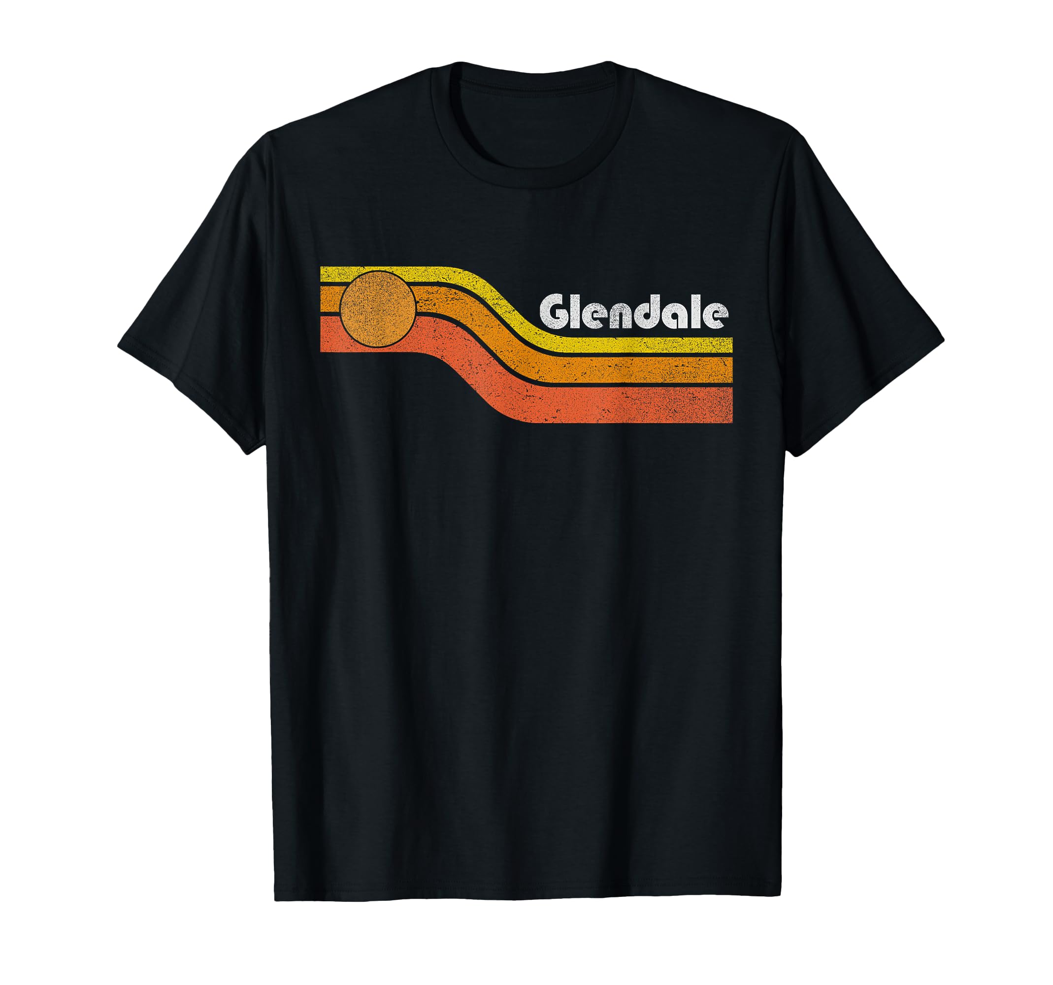 Glendale 70S 80S T-Shirt - Unique Graphic for Adults - T-Shirt, Sweatshirt, Hoodie