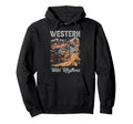 Western Roots Wild Rhythms Country Hoodie - Unique Graphic Men Women - T-Shirt, Sweatshirt, Hoodie