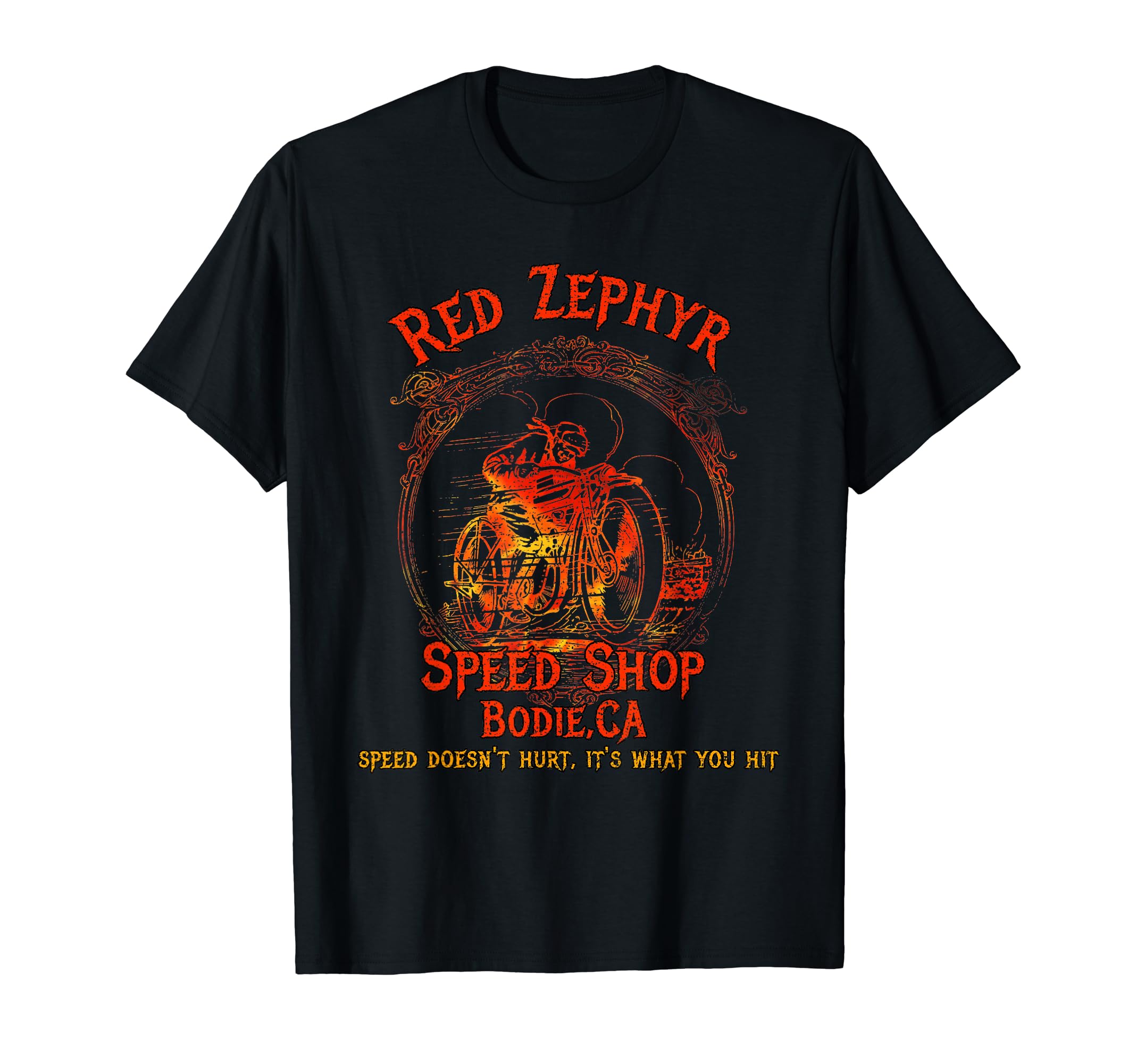 Motorcycle Speed Shop T-Shirt - Minimalist Print for Adults - T-Shirt, Sweatshirt, Hoodie