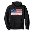 American Flag Model Motorcycle Lover Hoodie - Novelty Apparel for Adults - T-Shirt, Sweatshirt, Hoodie