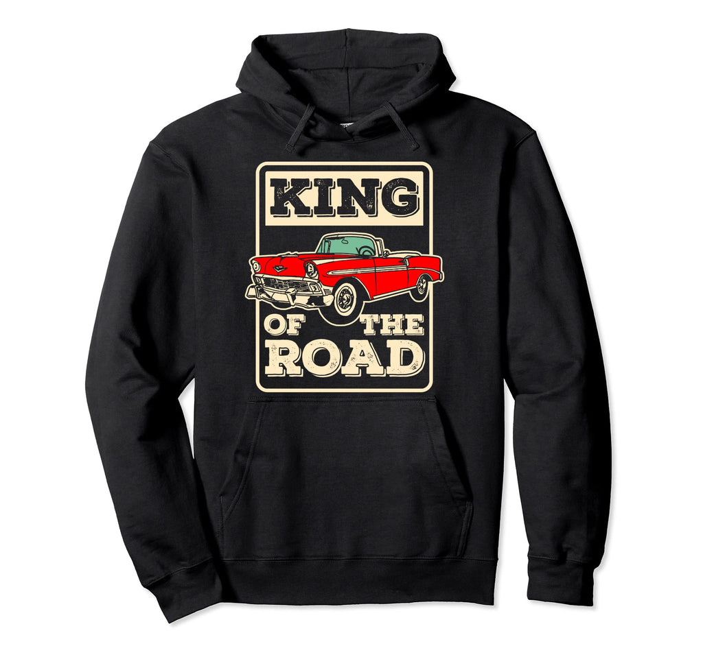 King Road Cars Hoodie - Trendy Graphic Men Women - T-Shirt, Sweatshirt, Hoodie