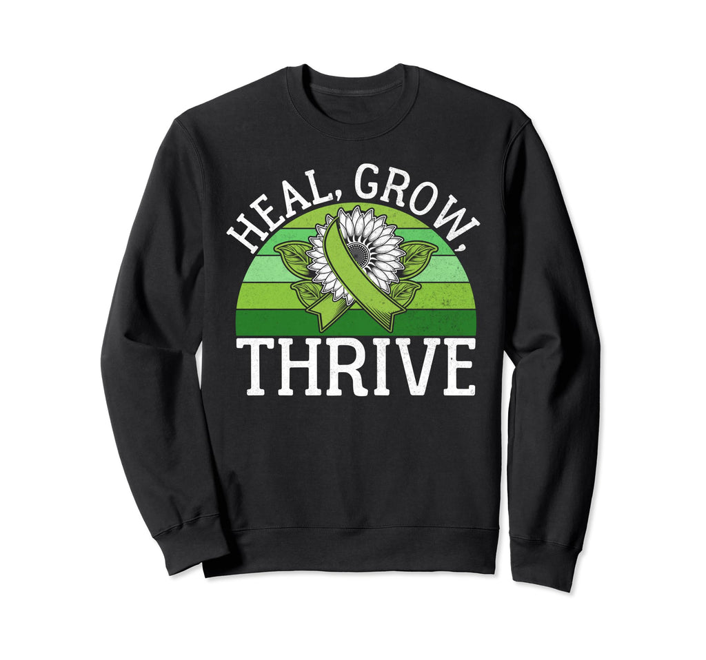Heal Grow Thrive Mental Health Sweatshirt - Casual Everyday Wear for Adults - T-Shirt, Sweatshirt, Hoodie
