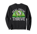 Heal Grow Thrive Mental Health Sweatshirt - Casual Everyday Wear for Adults - T-Shirt, Sweatshirt, Hoodie