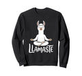 Llamaste Funny Llama Yoga Sweatshirt - Trendy Graphic for Adults - T-Shirt, Sweatshirt, Hoodie