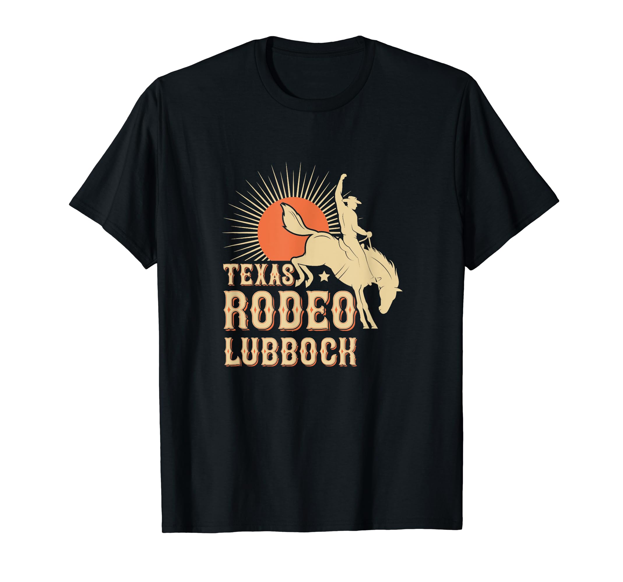 Lubbock Texas Rodeo Western T-Shirt - Casual Everyday Wear for Adults - T-Shirt, Sweatshirt, Hoodie