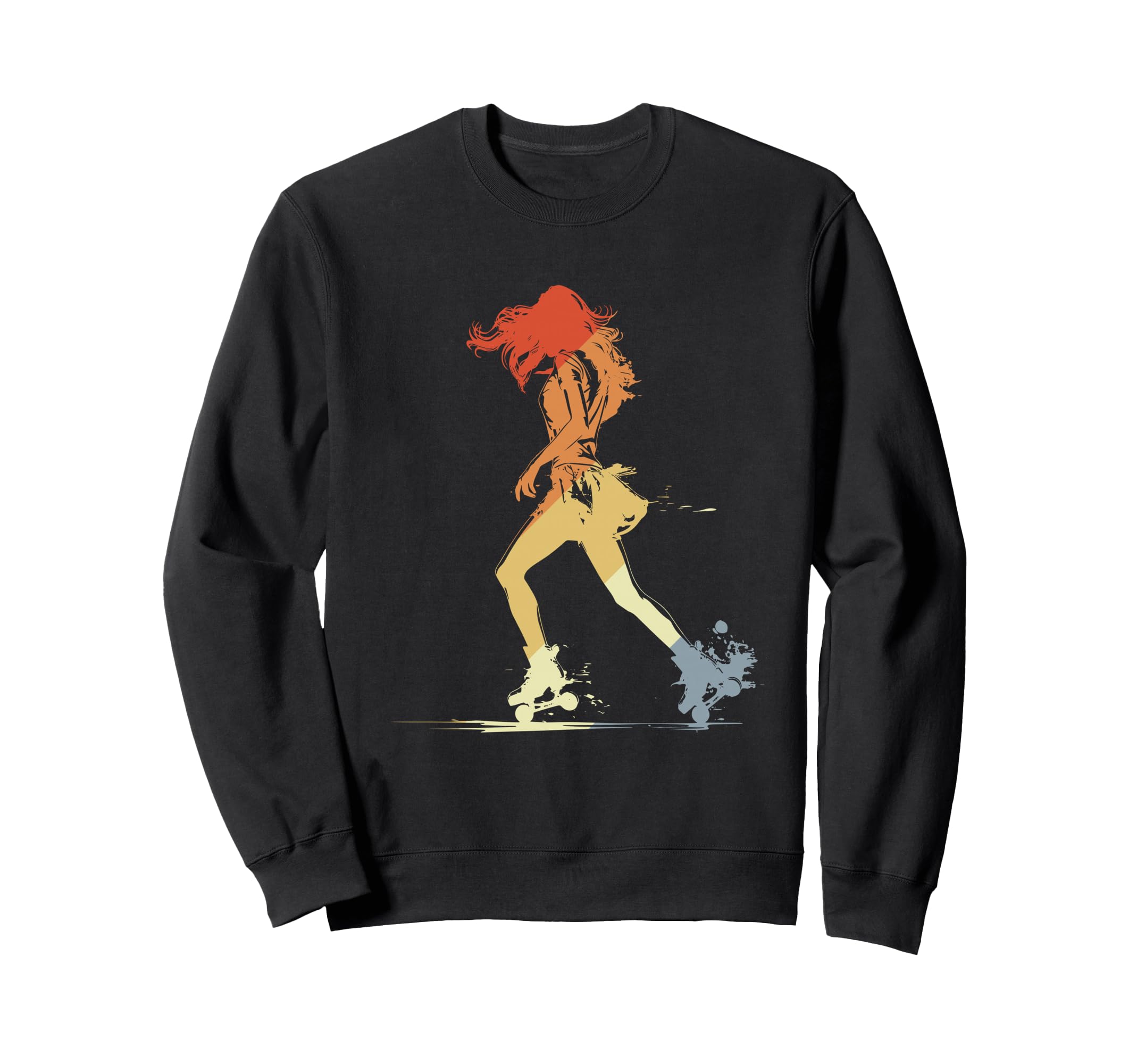 Roller Skating Sweatshirt - Streetwear Style for Adults - T-Shirt, Sweatshirt, Hoodie