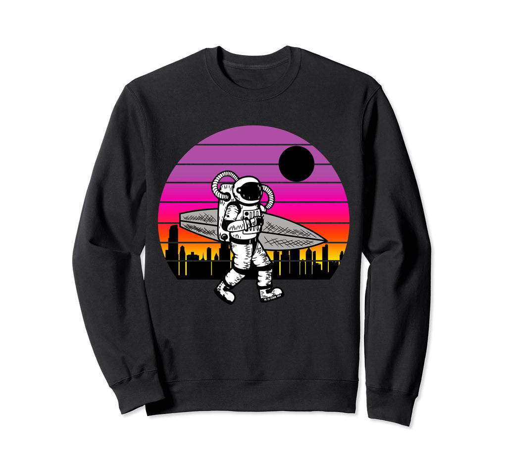 Vaporwave Aesthetic Space Sweatshirt - Aesthetic Graphic Men Women - T-Shirt, Sweatshirt, Hoodie