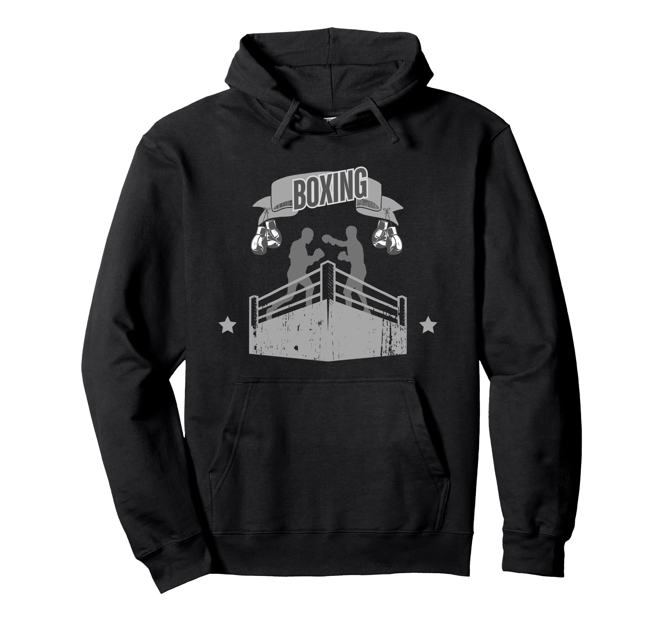 Typography Sports Fan Kickboxing Hoodie - Aesthetic Graphic for Adults - T-Shirt, Sweatshirt, Hoodie