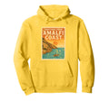 Amalfi Coast Sunset Italy Postcard Hoodie - Novelty Apparel for Adults - T-Shirt, Sweatshirt, Hoodie