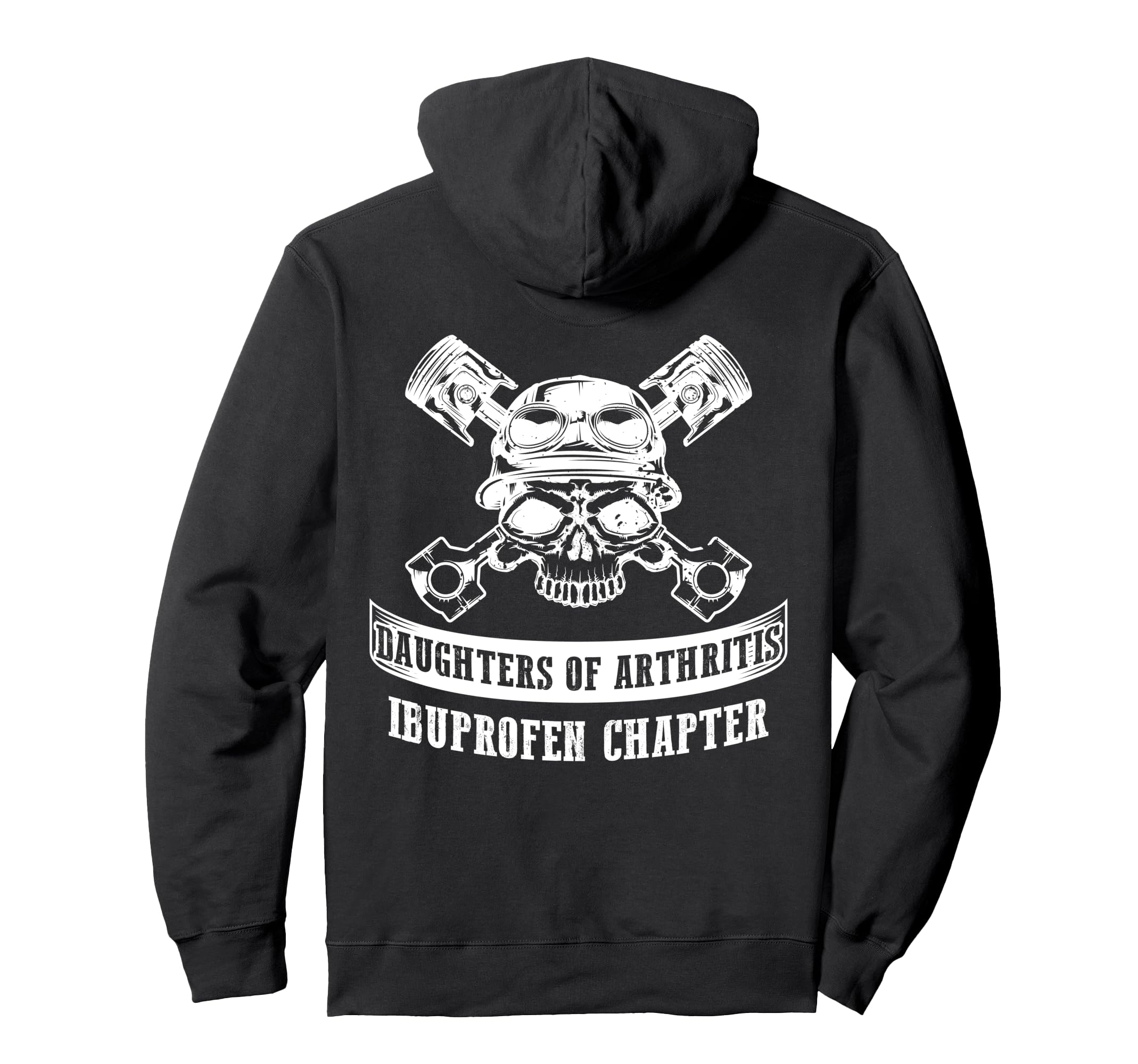 Daughter Arthritis Rider Skeleton Hoodie - Streetwear Style Men Women - T-Shirt, Sweatshirt, Hoodie