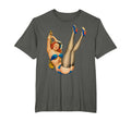 1940S Pin Up Sexy American Art T-Shirt - Minimalist Print for Adults - T-Shirt, Sweatshirt, Hoodie