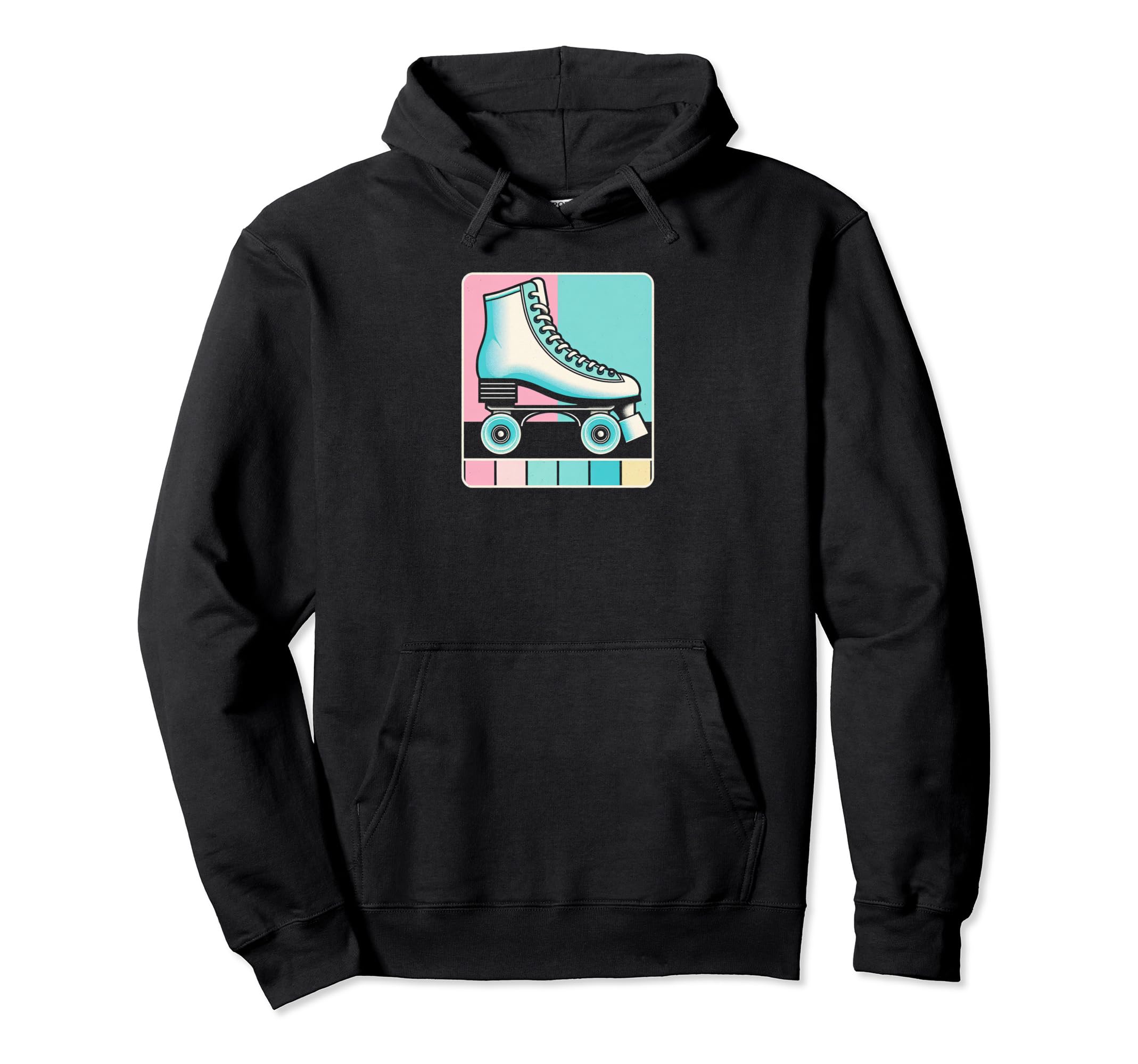 Roller Skate Groove Hoodie - Fun Novelty Design for Adults - T-Shirt, Sweatshirt, Hoodie