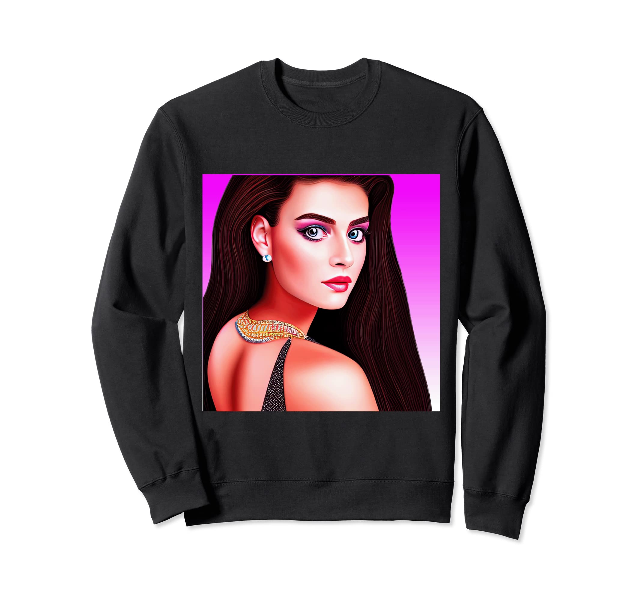 Retrowave Synthwave 80S Eighties Sweatshirt - Minimalist Print Unisex - T-Shirt, Sweatshirt, Hoodie