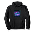80S Synthwave Vaporwave Jumping Spider Hoodie - Graphic Print Unisex - T-Shirt, Sweatshirt, Hoodie