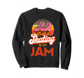 Roller Skating Skate 1970S Sweatshirt - Minimalist Print Men Women - T-Shirt, Sweatshirt, Hoodie