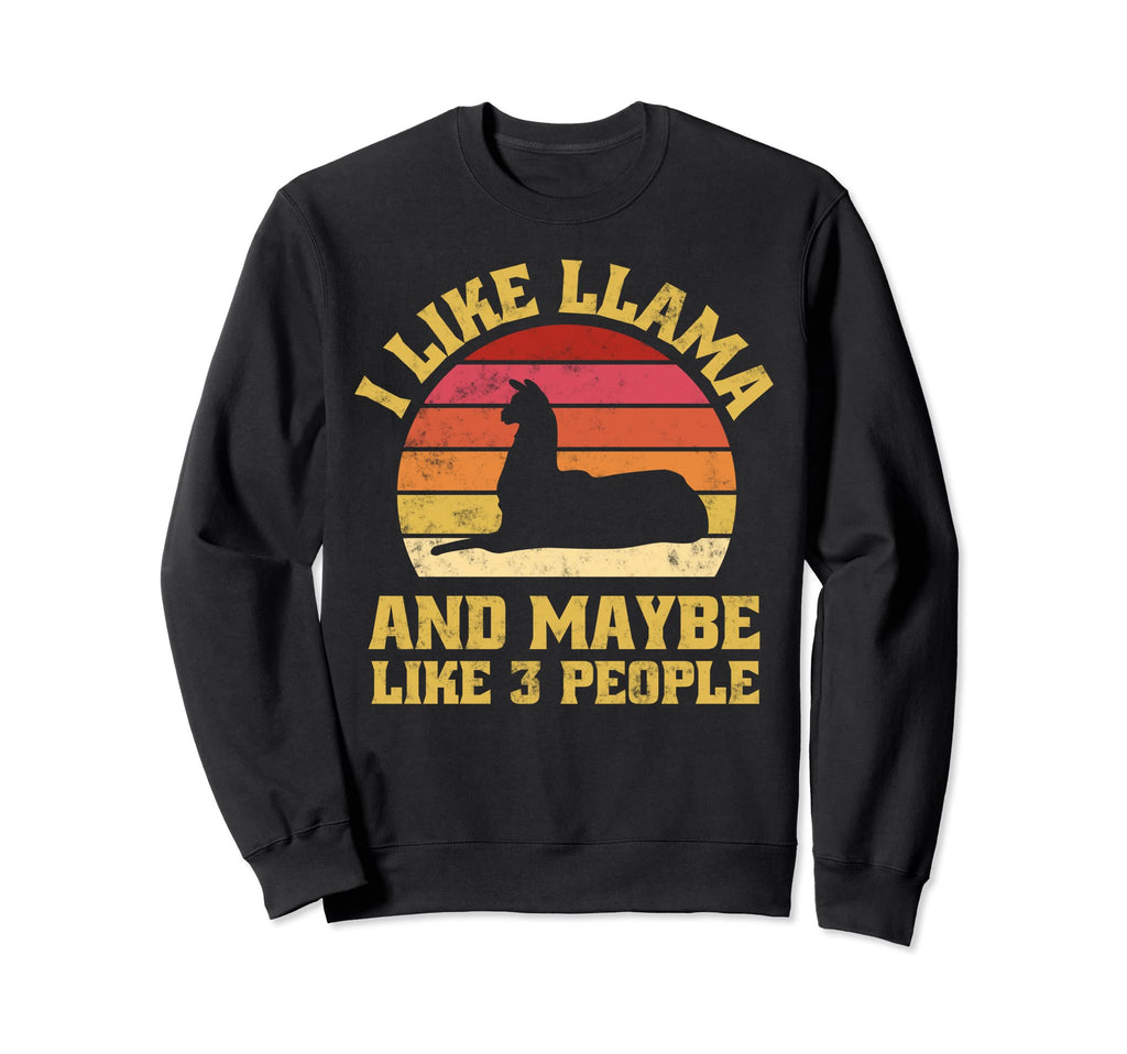 Funny Farm Animal Llama Alpaca Lover Sweatshirt - Trendy Graphic Men Women - T-Shirt, Sweatshirt, Hoodie