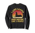 Funny Farm Animal Llama Alpaca Lover Sweatshirt - Trendy Graphic Men Women - T-Shirt, Sweatshirt, Hoodie