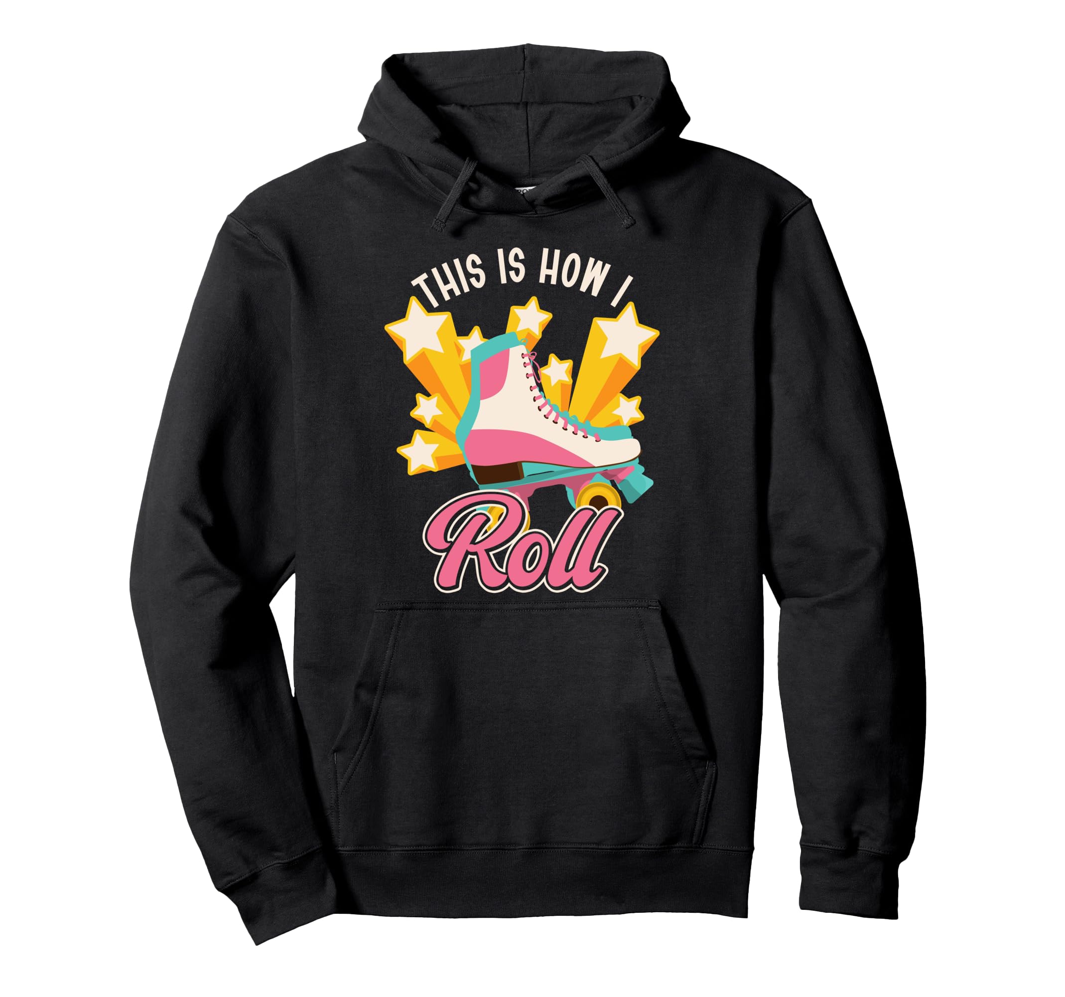 Roller Skating Skate 1970S This Is Hoodie - Fun Novelty Design Men Women - T-Shirt, Sweatshirt, Hoodie