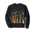 Mid Century Long Neck Cats 50S 60S Sweatshirt - Streetwear Style Unisex - T-Shirt, Sweatshirt, Hoodie