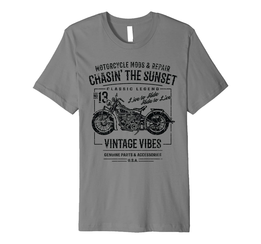 Motorcycle Distressed T-Shirt - Aesthetic Graphic Men Women - T-Shirt, Sweatshirt, Hoodie