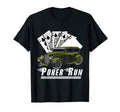 Hot Rod Sedan Poker Run Rat Rod Car Show T-Shirt - Graphic Print Men Women - T-Shirt, Sweatshirt, Hoodie