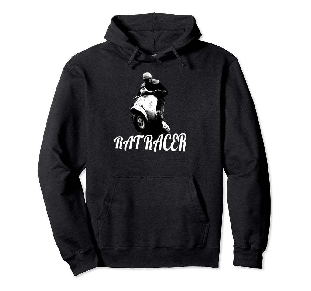 Scooter Motorcycle Racer Hoodie - Unique Graphic Men Women - T-Shirt, Sweatshirt, Hoodie