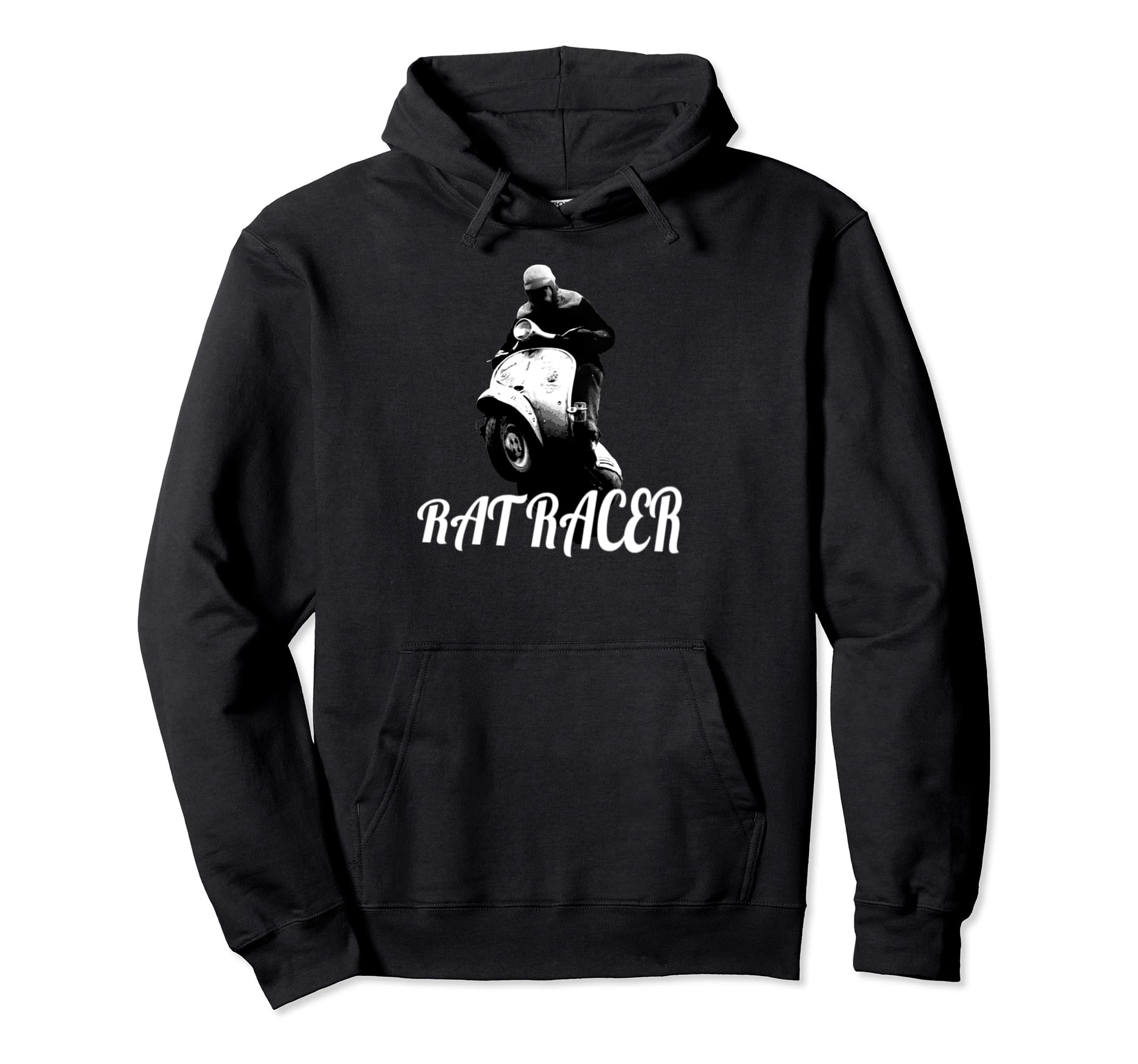 Scooter Motorcycle Racer Hoodie - Unique Graphic Men Women - T-Shirt, Sweatshirt, Hoodie