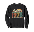 1976 Birthday 1970S Sweatshirt - Unique Graphic Men Women - T-Shirt, Sweatshirt, Hoodie