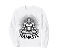 Yoga Meditation Sasquatch Lotus Sweatshirt - Custom Art Print Men Women - T-Shirt, Sweatshirt, Hoodie