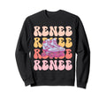 Renee Name Roller Skating Hobby Sweatshirt - Trendy Graphic Unisex - T-Shirt, Sweatshirt, Hoodie