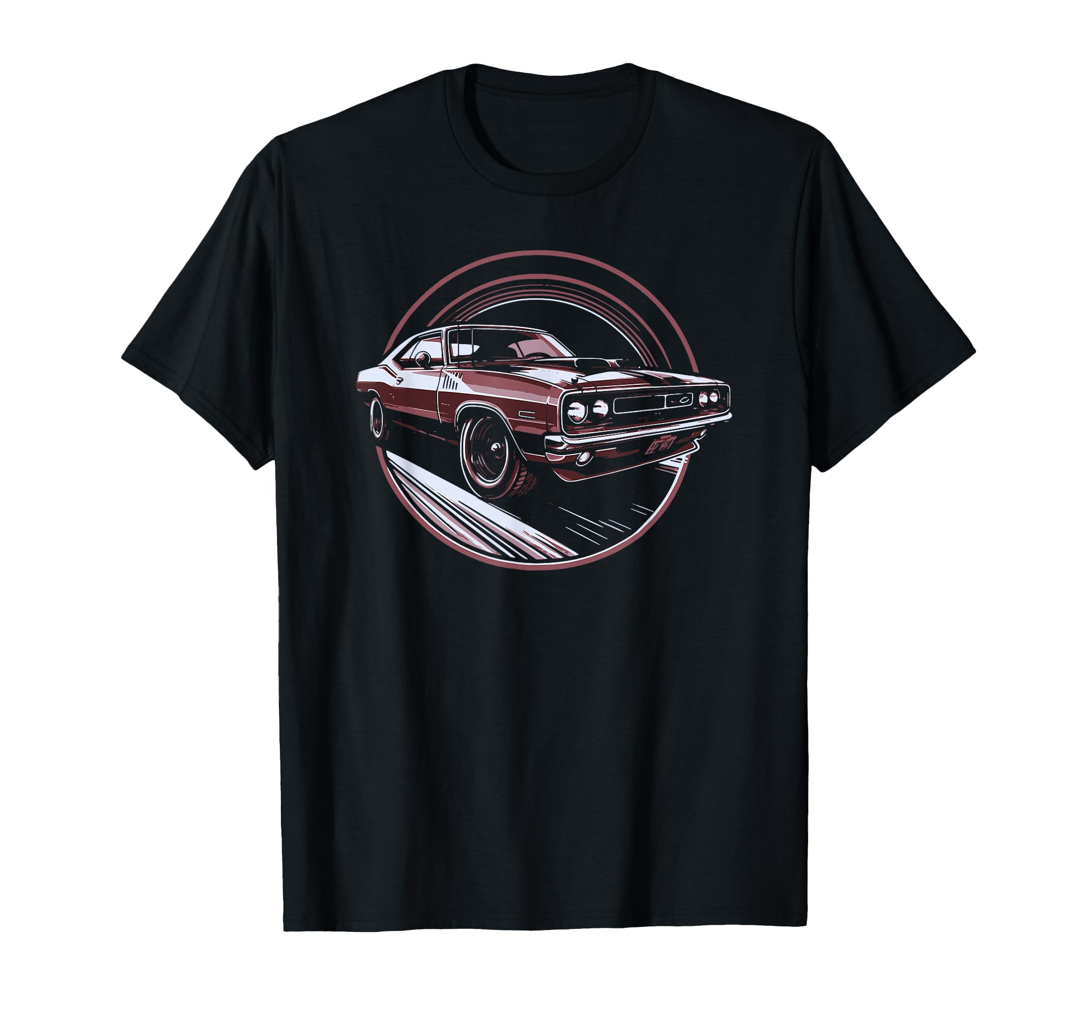 American Muscle Car 60S 70S Car Lover T-Shirt - Unique Graphic Men Women - T-Shirt, Sweatshirt, Hoodie