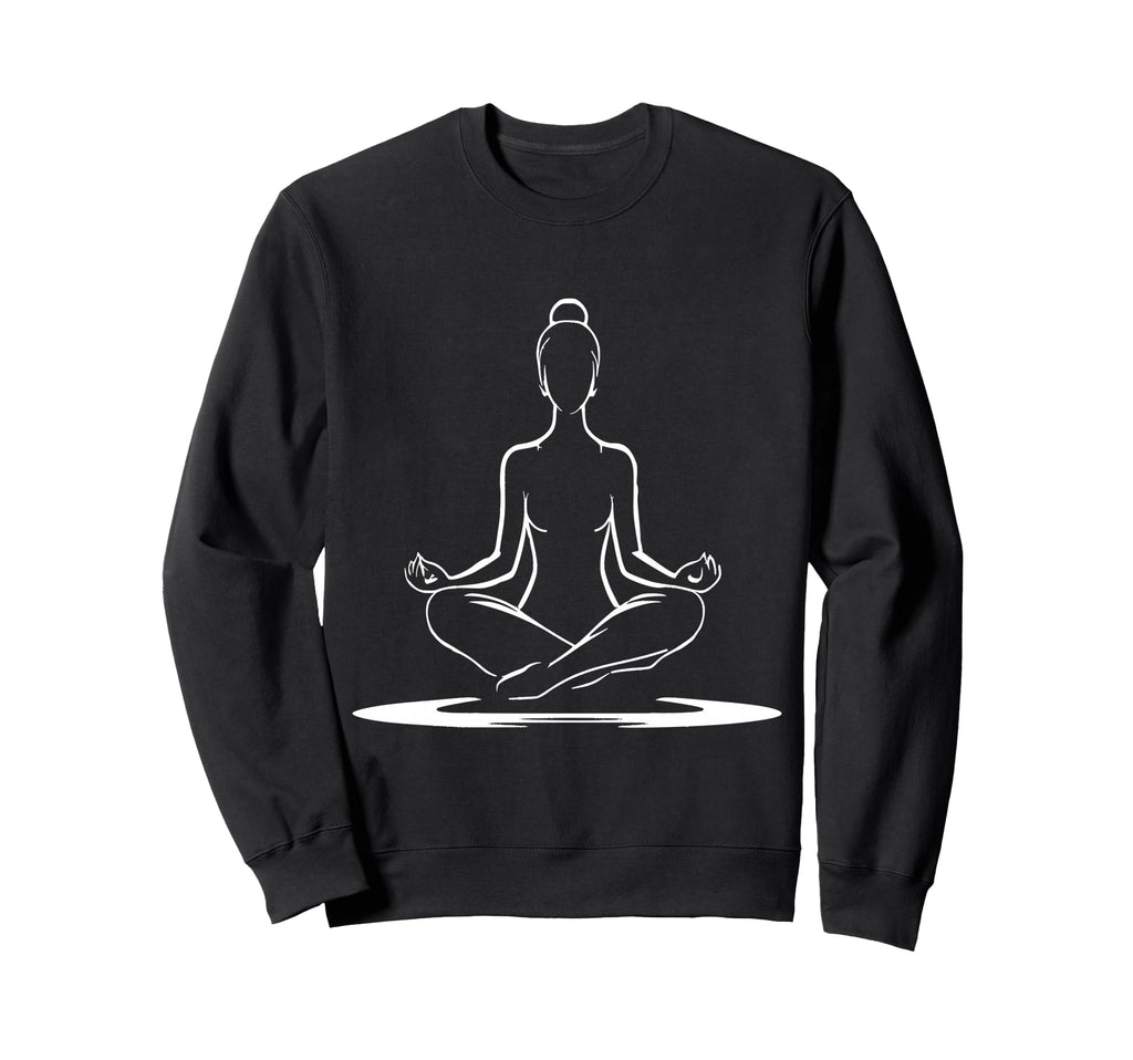 Yoga Balance Find Peace Feel Sweatshirt - Minimalist Print for Adults - T-Shirt, Sweatshirt, Hoodie