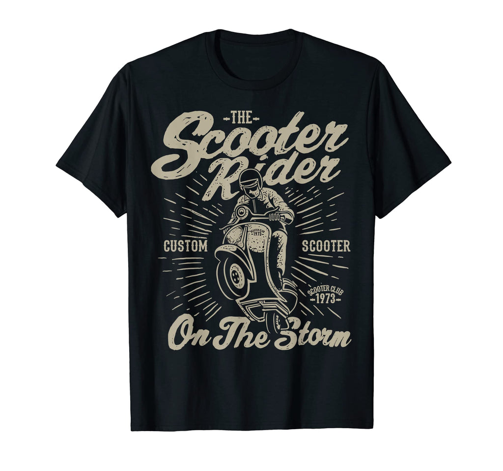 Scooter Rider Motorcycle Driver T-Shirt - Unique Graphic Men Women - T-Shirt, Sweatshirt, Hoodie