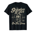 Scooter Rider Motorcycle Driver T-Shirt - Unique Graphic Men Women - T-Shirt, Sweatshirt, Hoodie