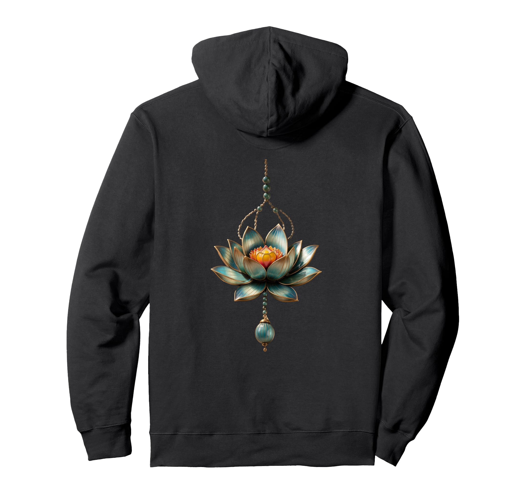 Lotus Flower Yoga Metaphysical Hoodie - Unique Graphic Men Women - T-Shirt, Sweatshirt, Hoodie