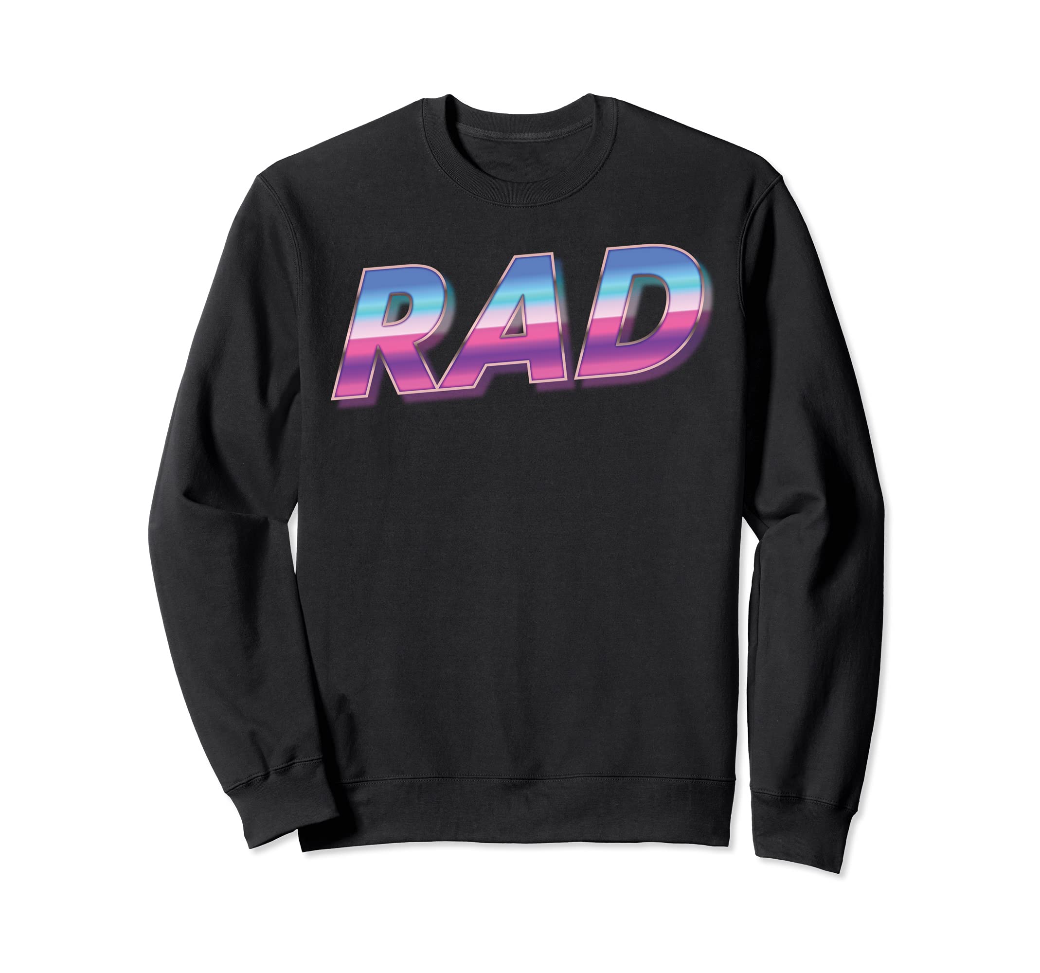 Rad 80S Slang Culture 80S Vibes Sweatshirt - Fun Novelty Design Unisex - T-Shirt, Sweatshirt, Hoodie