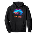 Vaporwave Synthwave Bison American Hoodie - Streetwear Style Unisex - T-Shirt, Sweatshirt, Hoodie