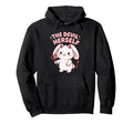Devil Herself Occult Dark Feminine Hoodie - Fun Novelty Design Unisex - T-Shirt, Sweatshirt, Hoodie
