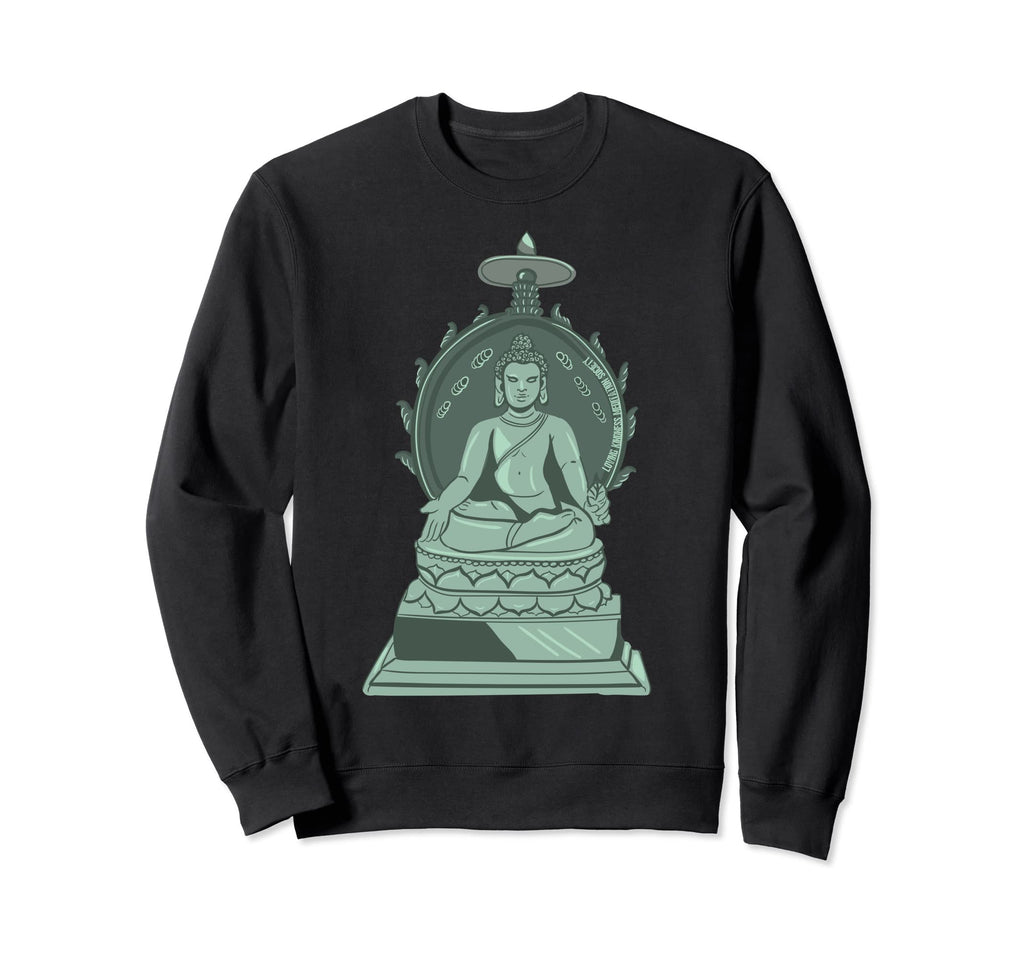 Mindfulness Buddha Buddhism Sweatshirt - Custom Art Print for Adults - T-Shirt, Sweatshirt, Hoodie