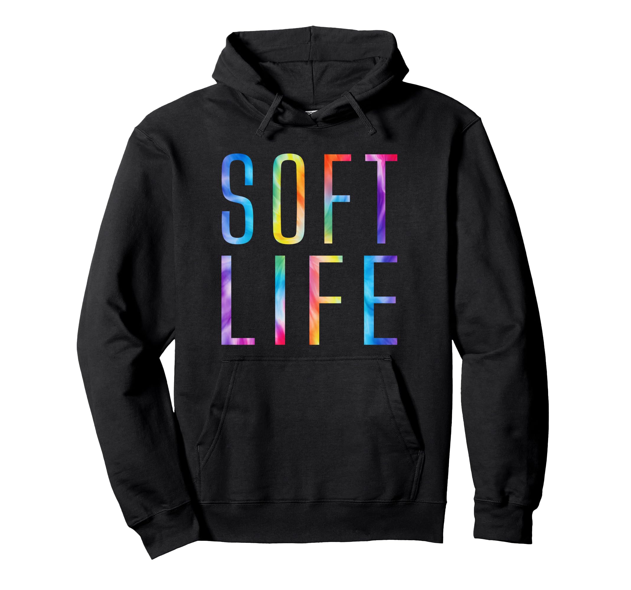 Soft Life Dont Stress Free Softlife Hoodie - Casual Everyday Wear Unisex - T-Shirt, Sweatshirt, Hoodie