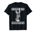 Zebra Overthinkers And Deep Minds T-Shirt - Casual Everyday Wear Unisex - T-Shirt, Sweatshirt, Hoodie