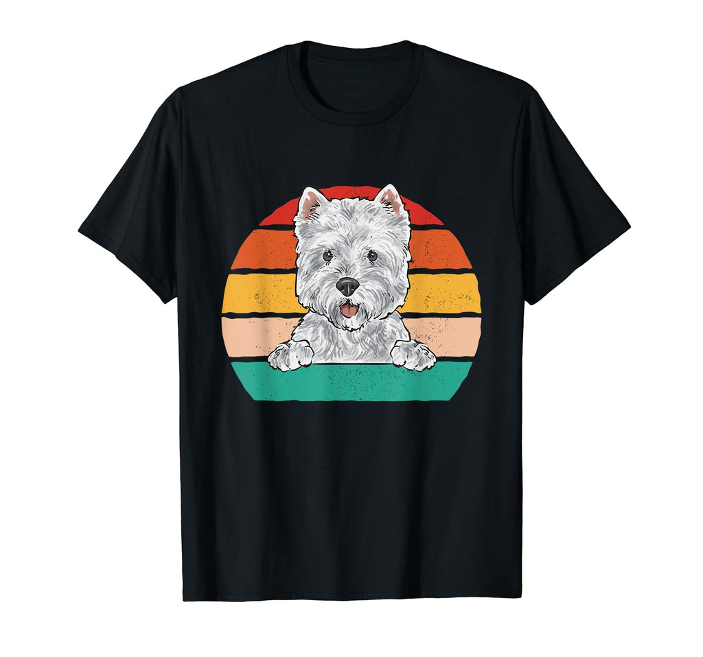 Westie West Highland White Terrier T-Shirt - Trendy Graphic Unisex - T-Shirt, Sweatshirt, Hoodie