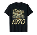 1970 Motorcycle Biker Funny 52Nd T-Shirt - Novelty Apparel Men Women - T-Shirt, Sweatshirt, Hoodie