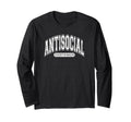 Antisocial Overthinker Funny T-Shirt - Custom Art Print Men Women - T-Shirt, Sweatshirt, Hoodie