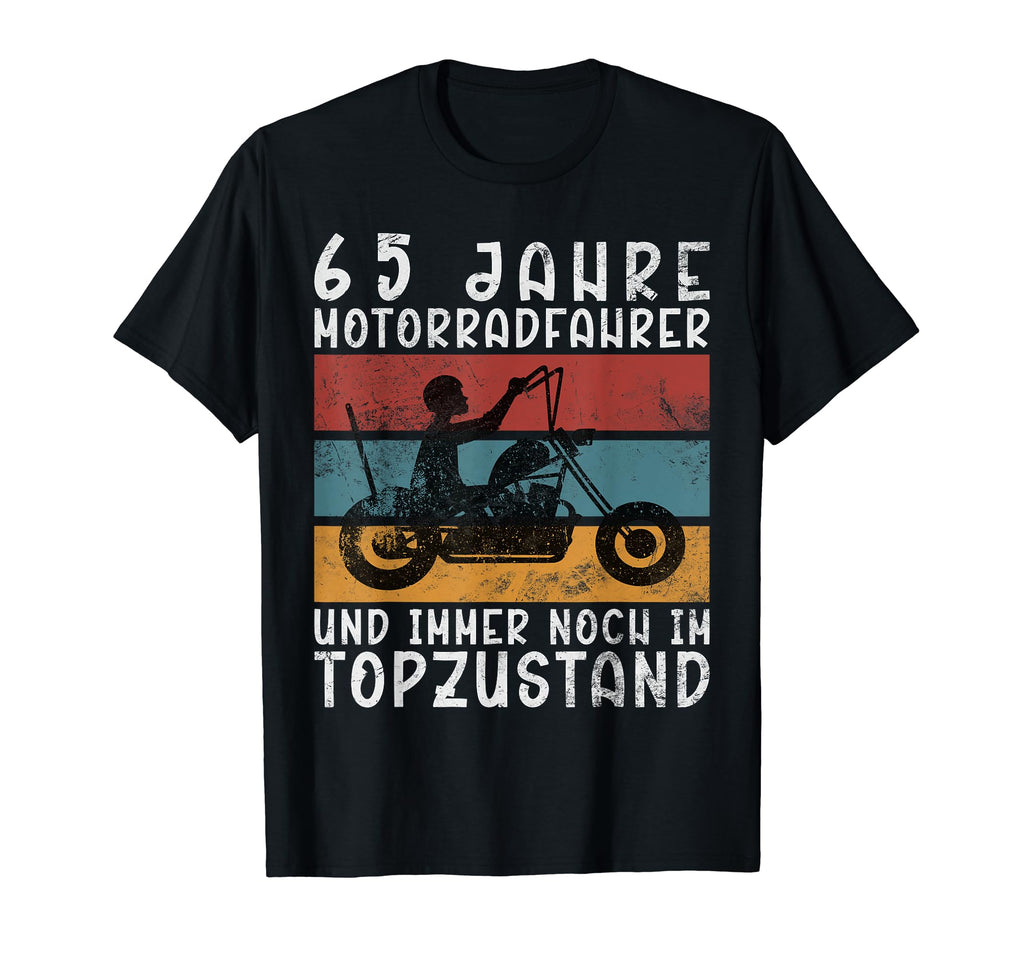 65 Years Biker 1959 Motorcyclist T-Shirt - Trendy Graphic for Adults - T-Shirt, Sweatshirt, Hoodie