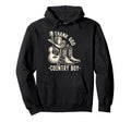 Thank God Im Country Music Cowboy Hoodie - Streetwear Style for Adults - T-Shirt, Sweatshirt, Hoodie