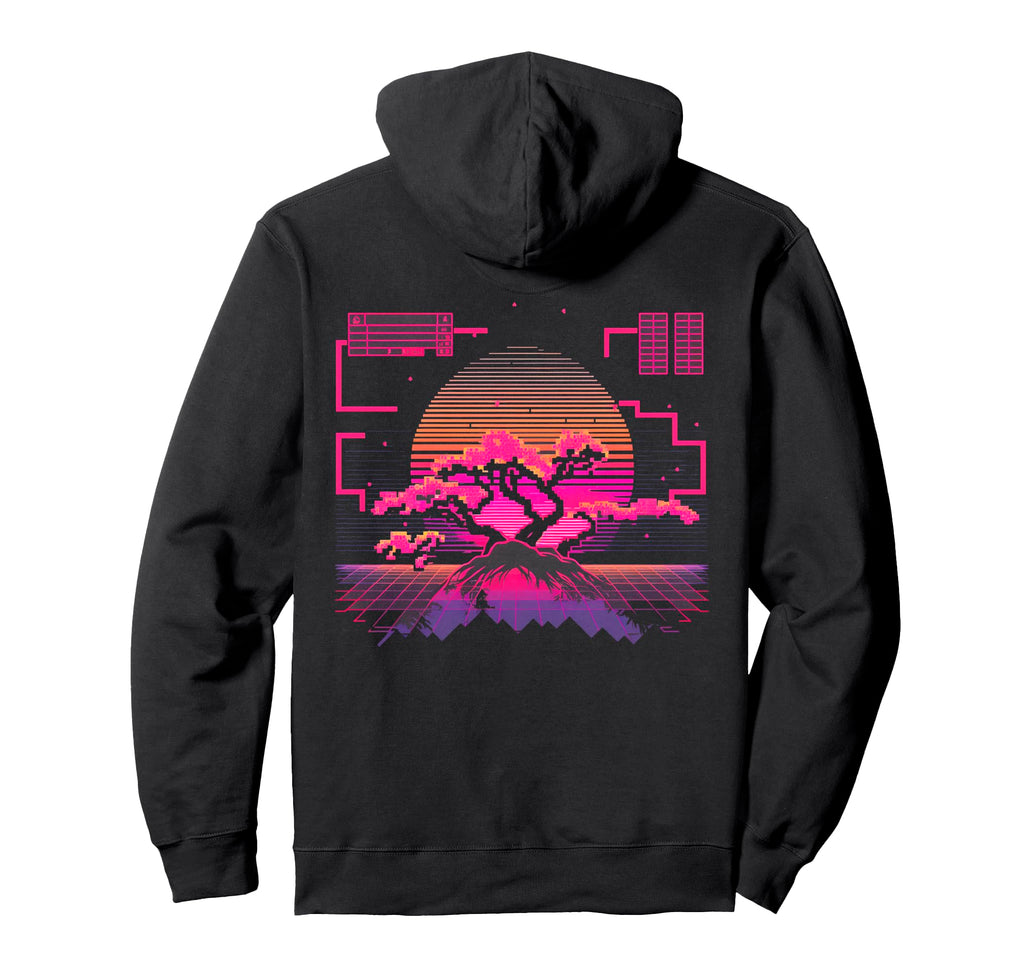 Cherry Blossom Japanese Japan Tokyo Hoodie - Custom Art Print for Adults - T-Shirt, Sweatshirt, Hoodie