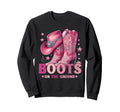 Boots Ground Western Cowgirl Hat Sweatshirt - Trendy Graphic for Adults - T-Shirt, Sweatshirt, Hoodie
